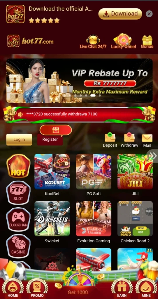 Hot77 Game